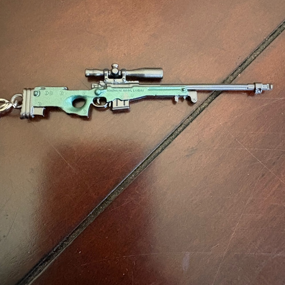 Miniature Rifle Keychain